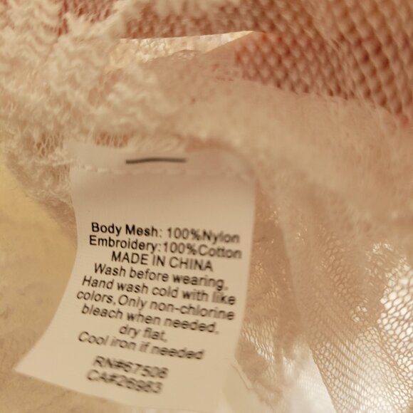 Accessory St New York Women Top Blouse summer Plus One size White - Picture 6 of 10